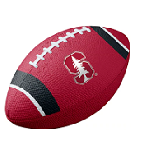 Stanford training football