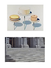 stairs and cakes