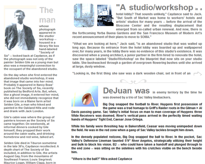 lexias from Workshop Play Action